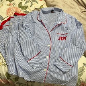 J.crew JOY holiday pjs